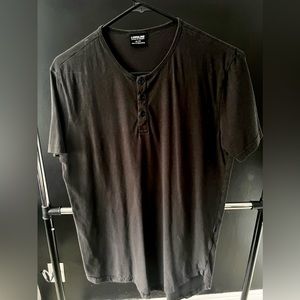 Button Collar T shirt // Size XS (Runs big)